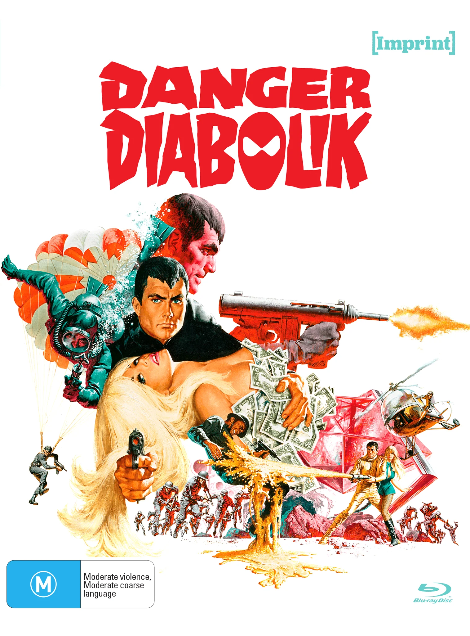 DANGER DIABOLIK (IMPRINT COLLECTION # 12) BLU RAY