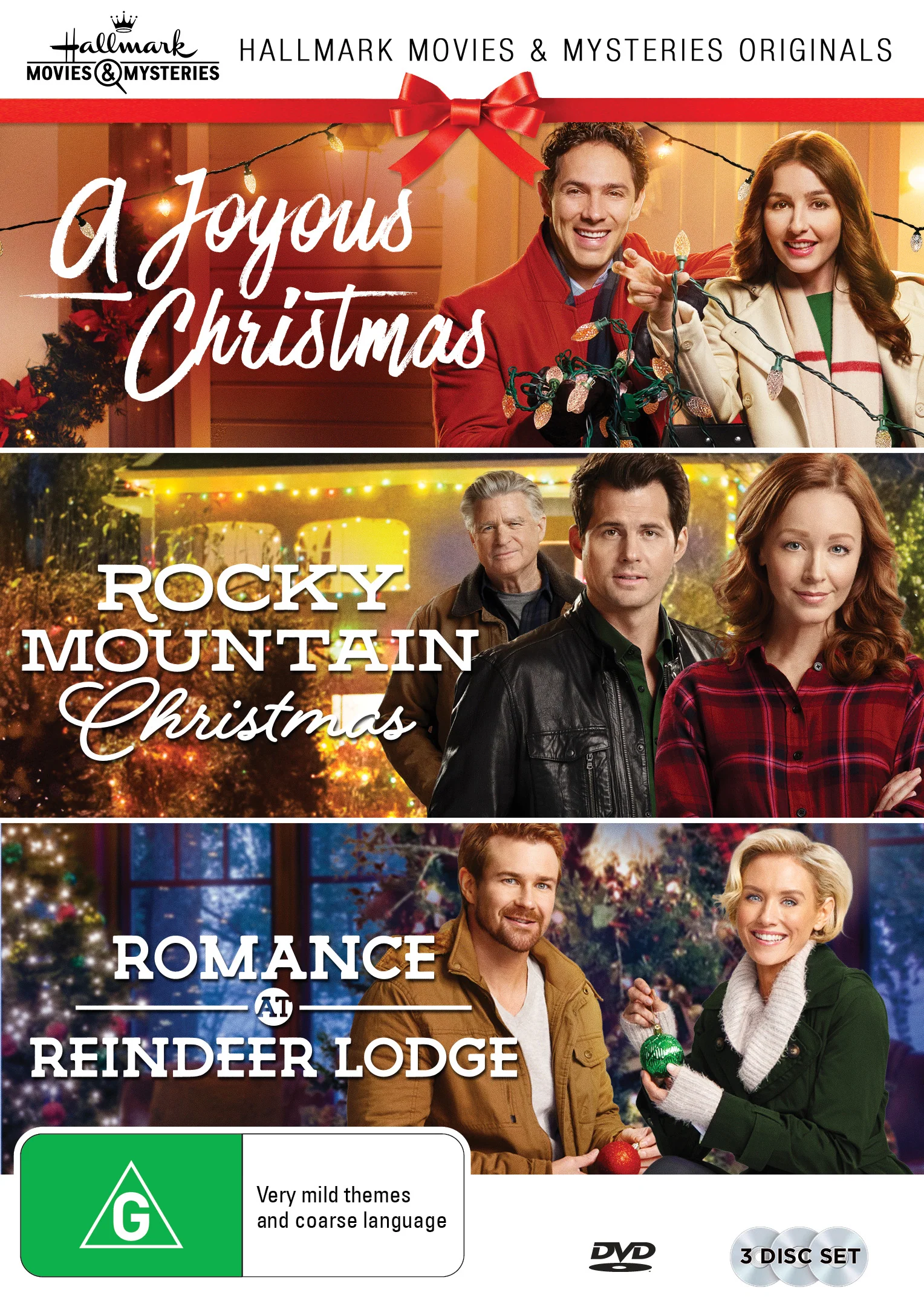 HALLMARK CHRISTMAS COLLECTION 2: A JOYOUS CHRISTMAS/ROMANCE AT REINDEER LODGE/ROCKY MOUNTAIN CHRISTMAS