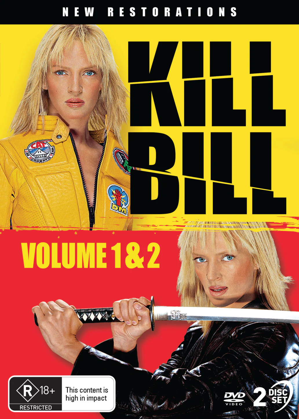 KILL BILL: VOLUME 1 & 2 (NEW RESTORATION) - DVD - Image 3